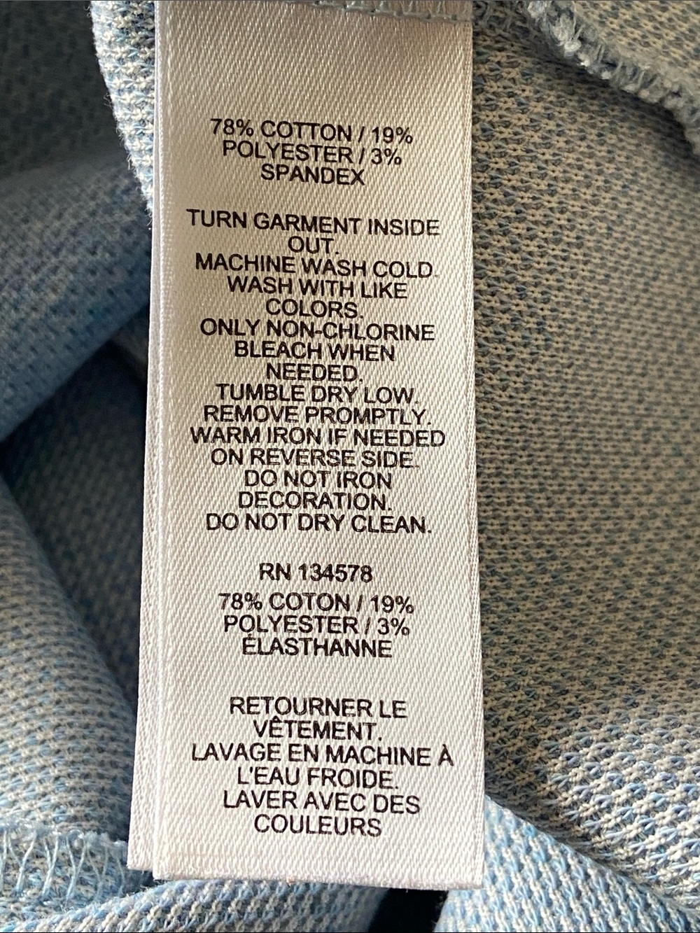 Vineyard Vines light blue Saltwater quarter-zip pullover Size 2XL nautical - Picture 9 of 12